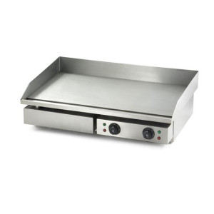 Piastra Elettrica Liscia - Acciaio Inox AISI 430 - 73 cm Combisteel