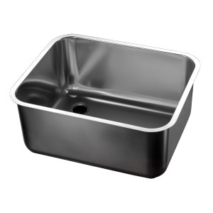 Lavello Rettangolare Inox 500x400mm CombiSteel - Cucina Pro