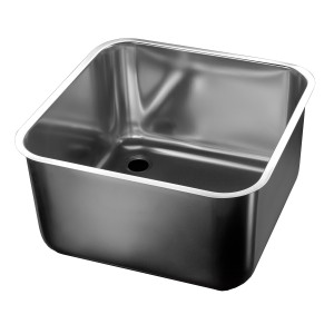 Lavello Quadrato Inox 500x500 - CombiSteel | Pratico e Resistente
