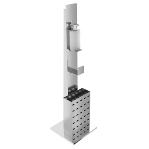 Stazione di Disinfezione e Distributore CombiSteel - Igiene Professionale