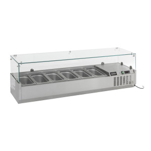 Saladette Refrigerata da Appoggio - 8 GN 1/4 CombiSteel: Eleganza e Prestazioni