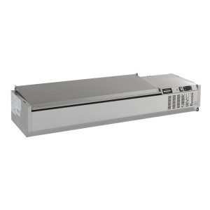 Saladette Refrigerata da Appoggio Inox - GN 1/3 CombiSteel