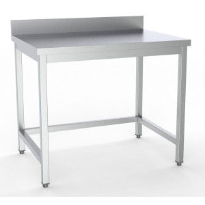 Tavolo Inox con Alzatina - Dimensioni generose, robustezza e praticità