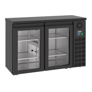 Retrobar Refrigerato 2 Porte in Vetro - Capacità 320 L - CombiSteel