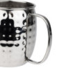 Tazza in Acciaio Inossidabile Martellato - 440 ml - Set di 6 - Olympia