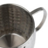 Tazza in Acciaio Inossidabile Martellato - 440 ml - Set di 6 - Olympia