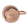 Tazza in Acciaio Inox Martellato Rame - 440 ml - Set di 6 - Olympia