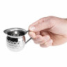 Mini Brocca per Latte in Acciaio Inox Martellato - 120 ml - Set di 6 - Olympia