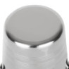 Secchiello per Ghiaccio in Acciaio Inox con Manici e Scanalature - 1050 ml - Olympia