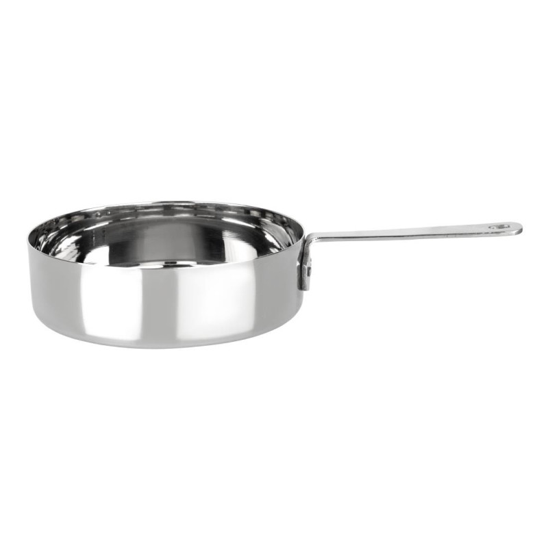 Mini Casseruola in Acciaio Inox - 125 x 35 mm - Olympia Mini Casseruola in Acciaio Inox - 125 x 35 mm - Olympia