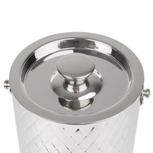 Secchiello per Ghiaccio in Acciaio Inox Doppia Parete - 2 L - Olympia