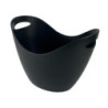 Secchiello per Vino in Plastica Nera - 8 L - Beaumont