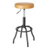 Sgabello da Bar in PU Brooklyn Caramello - Bolero