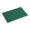Tampone Abrasivo Verde - 110 x 151 mm - Confezione da 10 - Jantex
