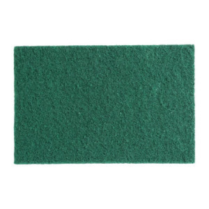 Tampone Abrasivo Verde - 110 x 151 mm - Confezione da 10 - Jantex