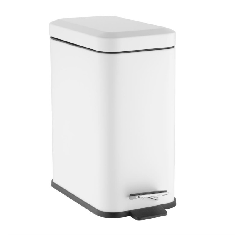 Pattumiera da Bagno Slim Bianca - 5 L - Jantex Pattumiera da Bagno Slim Bianca - 5 L - Jantex