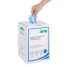 Panni di Pulizia Compostabili Blu - 200 Fogli - Jantex