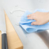Panni di Pulizia Compostabili Blu - 200 Fogli - Jantex