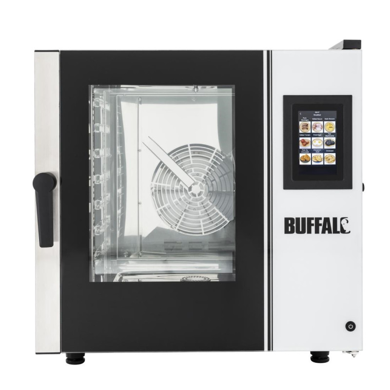 Forno Combinato a Schermo Tattile - 7 x GN 1/1 - Buffalo Forno Combinato a Schermo Tattile - 7 x GN 1/1 - Buffalo