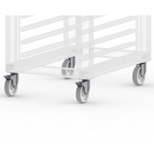 Kit di Ruote per Supporto Forno Combinato - Buffalo