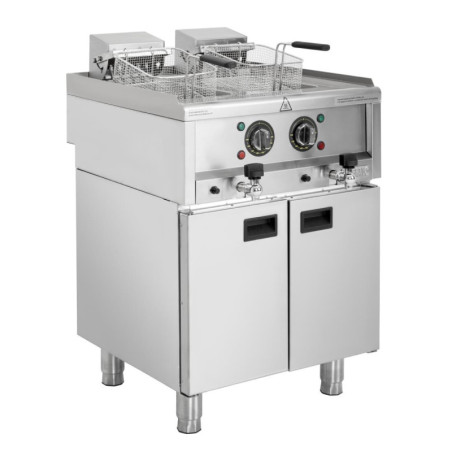 Friggitrice Elettrica Serie 600 - 2 x 8 L - Buffalo