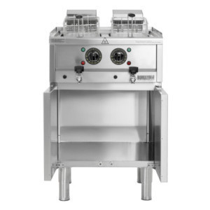 Friggitrice Elettrica Serie 600 - 2 x 8 L - Buffalo