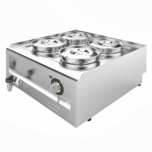 Bain-Marie 4 Pentole Serie 600 - Buffalo