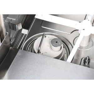 Lavastoviglie professionale con dosatore di liquido e detergente - 50x50 cm Dynasteel