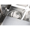 Lavastoviglie professionale con dosatore di liquido e detergente - 50x50 cm Dynasteel