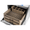 Lavastoviglie professionale con dosatore di liquido e detergente - 50x50 cm Dynasteel