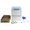 Lavastoviglie professionale con dosatore di liquido e detergente - 50x50 cm Dynasteel