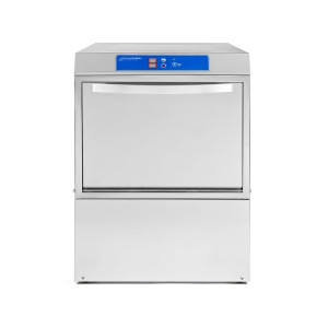 Lavastoviglie professionale con dosatore di liquido e detergente - 50x50 cm Dynasteel