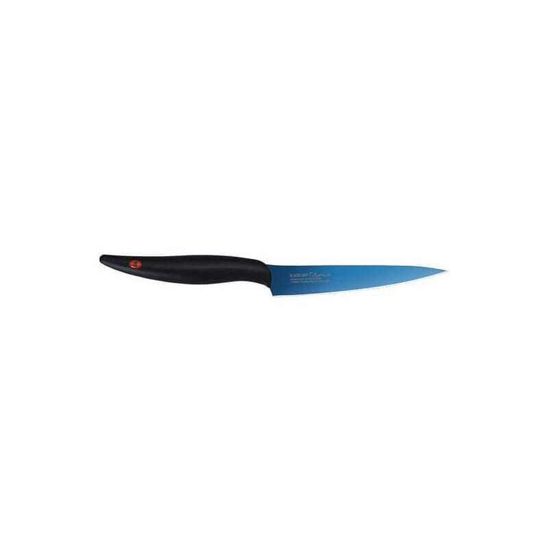 Coltello da cucina in titanio lama 8 cm del marchio giapponese Kasumi Coltello da cucina in titanio lama 8 cm del marchio giapponese Kasumi