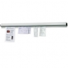 Pinza Porta Fiches da Parete in Alluminio - 910 mm