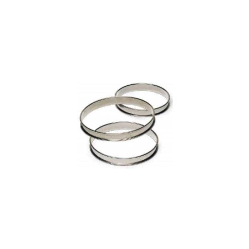 Cerchio per crostata alto - Ø 90 mm Tellier Cerchio per crostata alto - Ø 90 mm Tellier