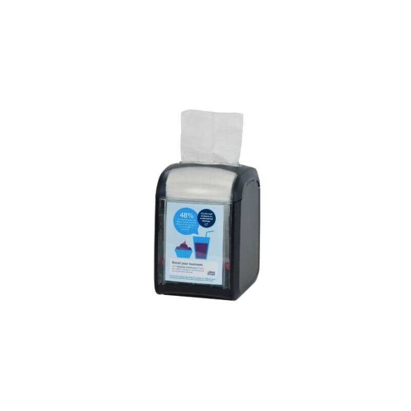 Distributore di Tovaglioli Xpressnap Fit® - Nero Tork: Riduci gli sprechi e promuovi l'impegno ambientale Distributore di Tovaglioli Xpressnap Fit® - Nero Tork: Riduci gli sprechi e promuovi l'impegno ambientale