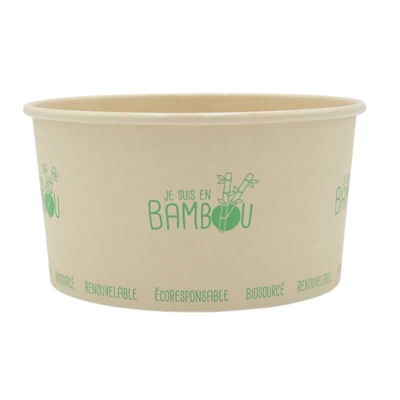 Ciotola per insalata in bambù - 1000 ml - Lotto di 50 Ciotola per insalata in bambù - 1000 ml - Lotto di 50