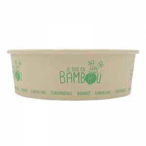 Ciotola per insalata in bambù - 750 ml - Lotto da 50