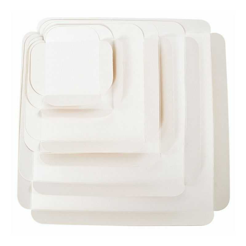 Quadrati rigati in cartone - 17 x 17 cm - Lotto di 250 Quadrati rigati in cartone - 17 x 17 cm - Lotto di 250