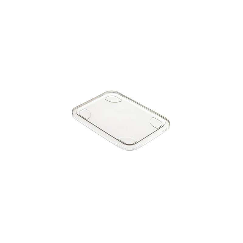 Coperchio per Vaschetta 2 Scomparti in PP - 183 x 131 mm - Lotto da 50 Coperchio per Vaschetta 2 Scomparti in PP - 183 x 131 mm - Lotto da 50