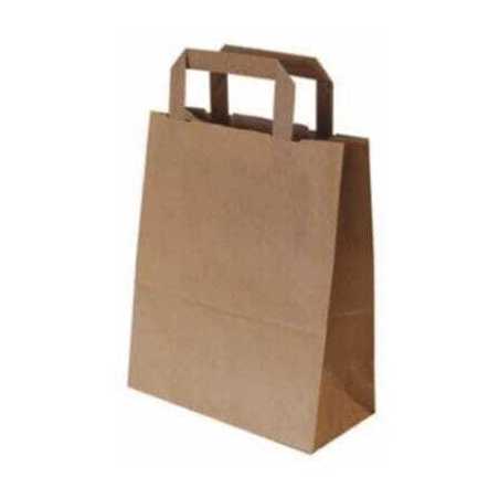 Sacca shopper in carta Kraft Speciale Drive - 32 x 14 x 44 - Lotto di 250