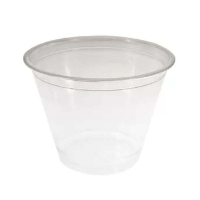 Bicchiere Trasparente in Plastica - 270 ml - Lotto da 50 Bicchiere Trasparente in Plastica - 270 ml - Lotto da 50