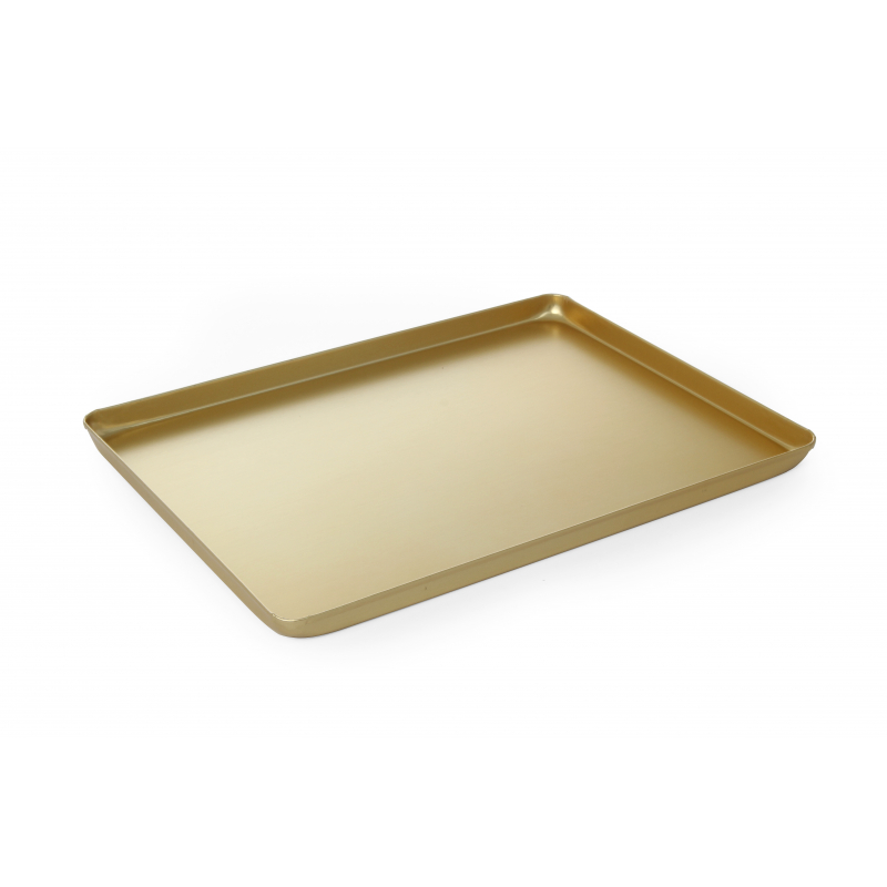 Vassoio di presentazione dorato - 400 x 300 mm Vassoio di presentazione dorato - 400 x 300 mm
