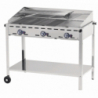 Barbecue a Gas Professionale Green Fire - 3 bruciatori - HENDI
