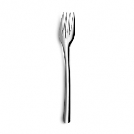 Piccole Forchette Linea Slim 2 - Lotto da 12: Resistenti in acciaio inossidabile 18/0, ideali per pasti da asporto