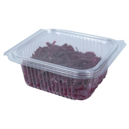 Lot di 50 - Scatola rettangolare con coperchio da 1,5 L