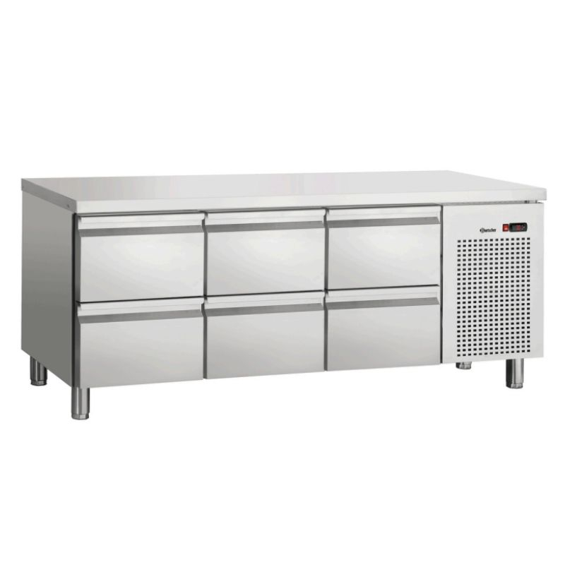 Tavolo Refrigerato Positivo GN 1/1 - 6 Cassetti - Bartscher Tavolo Refrigerato Positivo GN 1/1 - 6 Cassetti - Bartscher