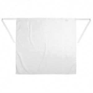 Grembiule Standard Bianco 914 X 762 Mm - Abbigliamento da chef bianco - Fourniresto
