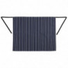 Grembiule da cucina a righe blu e bianche 760 x 920 mm - Abbigliamento da chef Whites - Fourniresto