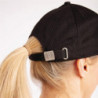 Cappellino da baseball Cool Vent nero con bordo rosso - Taglia unica - Chef Works - Fourniresto